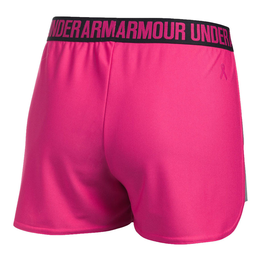 Under Armour Women's Play Up 2.0 Shorts in Tropic Pink