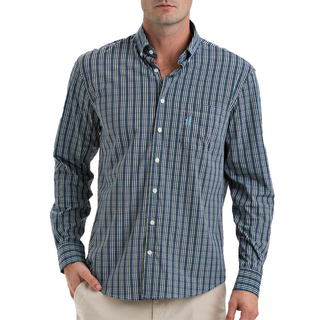 Ventura Prep-Formance Button Down in Atlantic   - 2