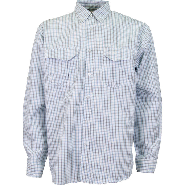 Vertex Long Sleeve Technical Shirt in Vivid Blue by AFTCO