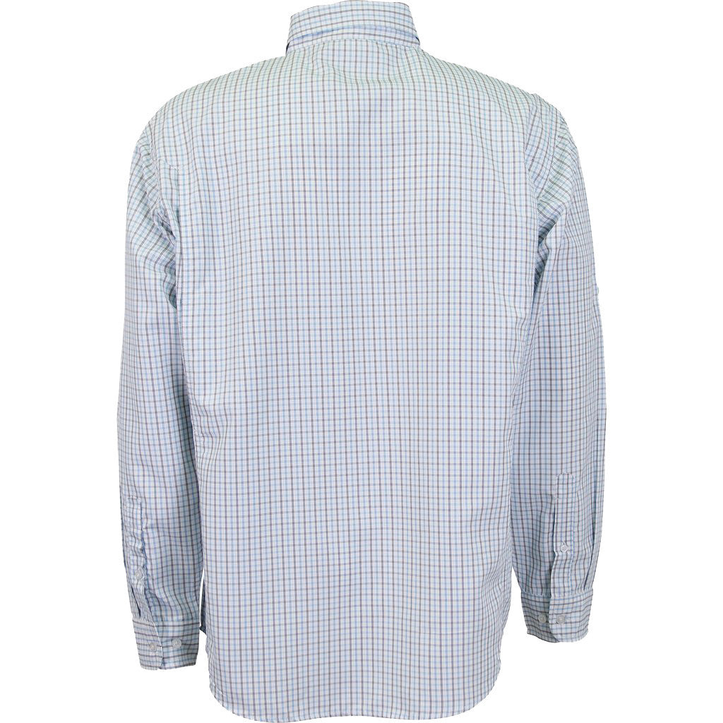 Vertex Long Sleeve Technical Shirt in Vivid Blue by AFTCO