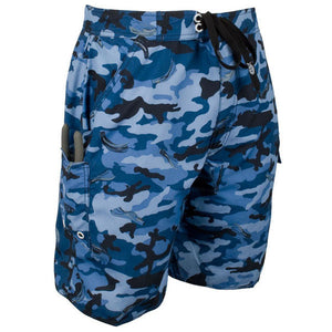 Waterman Board Shorts in Blue Camo