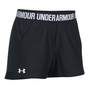 Women's Play Up 2.0 Shorts in Black by Under Armour