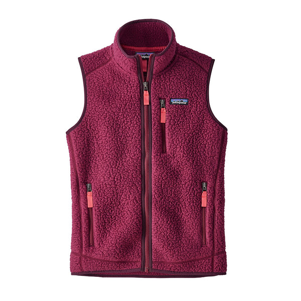 Women's Retro Pile Fleece Vest - FINAL SALE