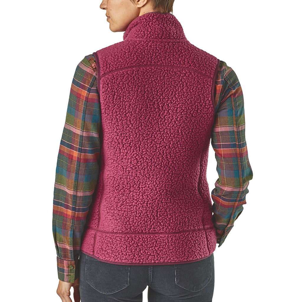 Women's Retro Pile Fleece Vest - FINAL SALE