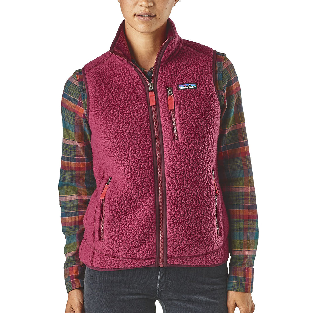 Patagonia Women s Retro Pile Fleece Vest Tide and Peak Outfitters