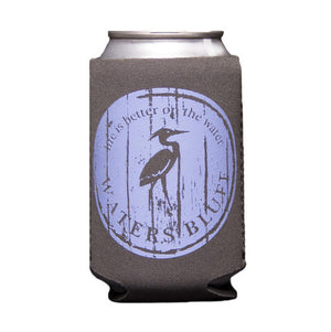 Wood Grain Can Holder in Slate Grey by Waters Bluff Clothing Co.