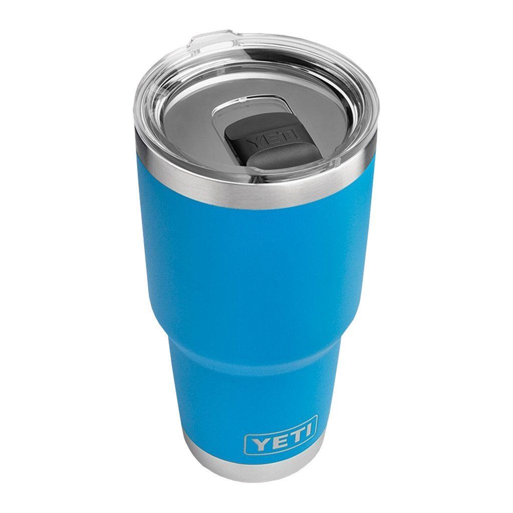 YETI Rambler Tumbler 30oz with Magslider Lid - Offshore Blue