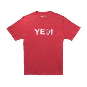 Steak's On T-Shirt in Brick Red by YETI