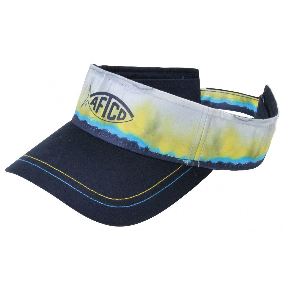 Yellowfin Visor in Navy 