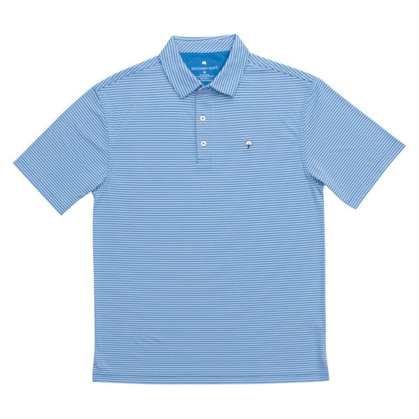 Andrews Performance Polo in Regatta Blue    - 1