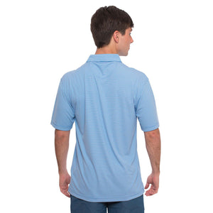 Andrews Performance Polo in Regatta Blue    - 3