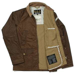 Coltdale Waxed Jacket in Peat Brown
