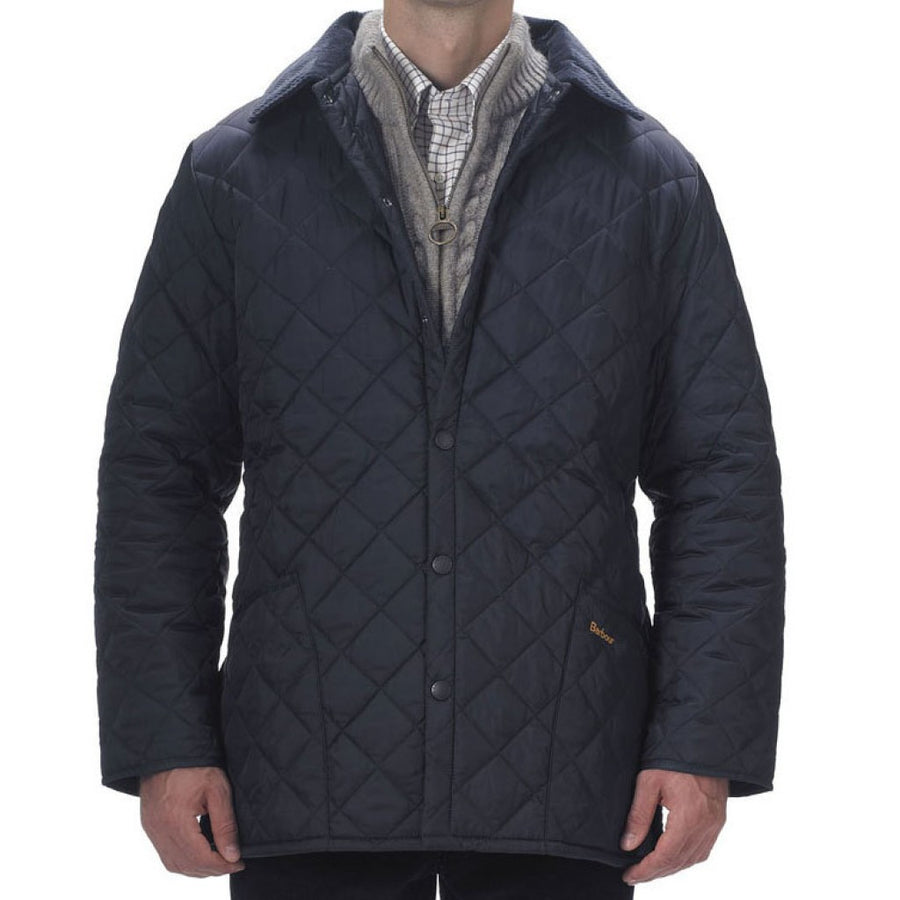 Liddesdale Quilted Jacket in Navy