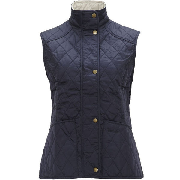 Summer Liddesdale Gilet in Navy/Pearl