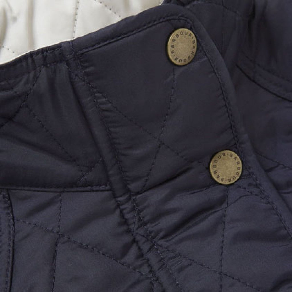 Summer Liddesdale Gilet in Navy/Pearl