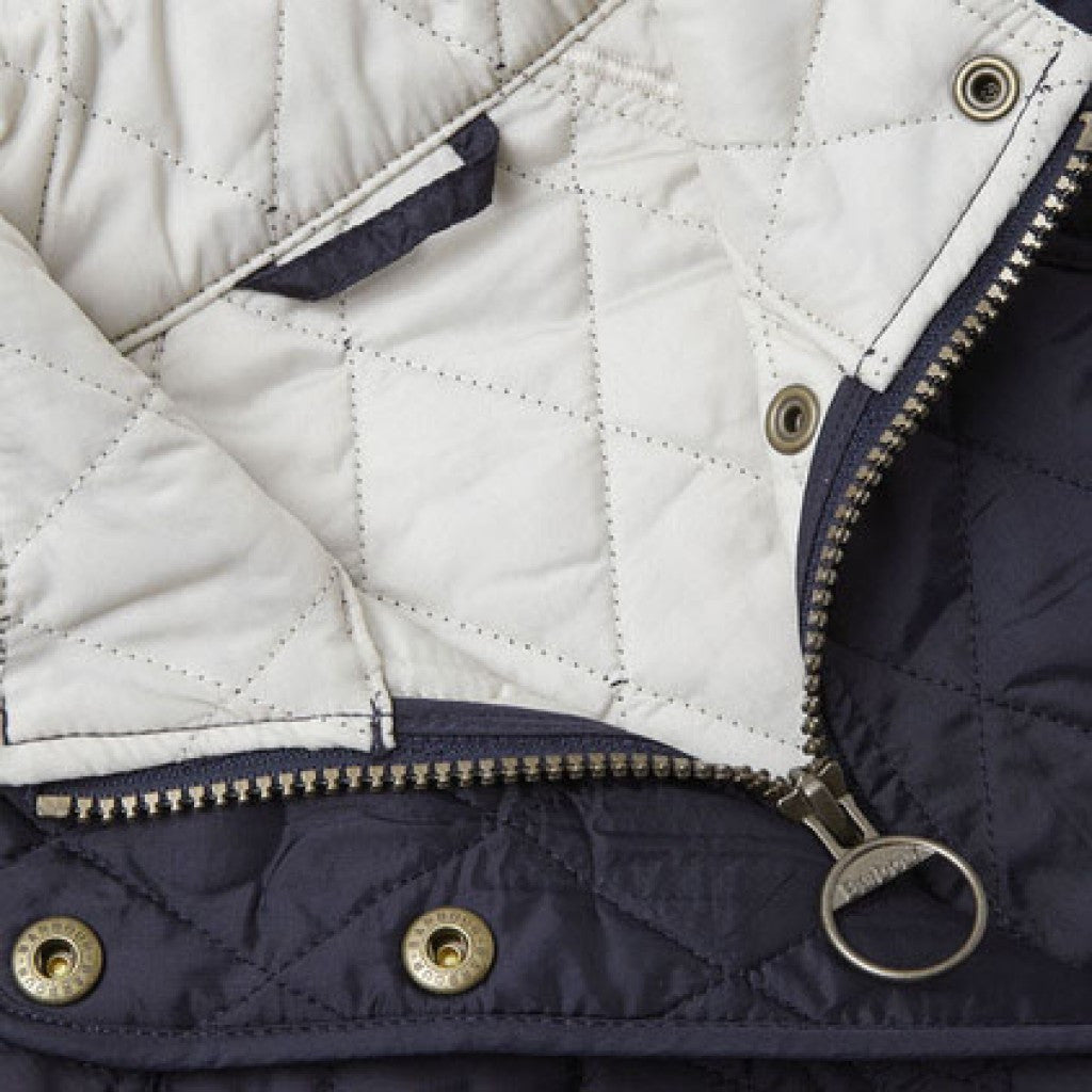 Summer Liddesdale Gilet in Navy/Pearl