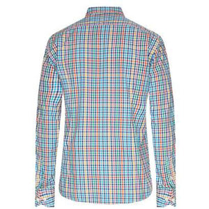 Terence Tailored Fit Button Down in Aqua