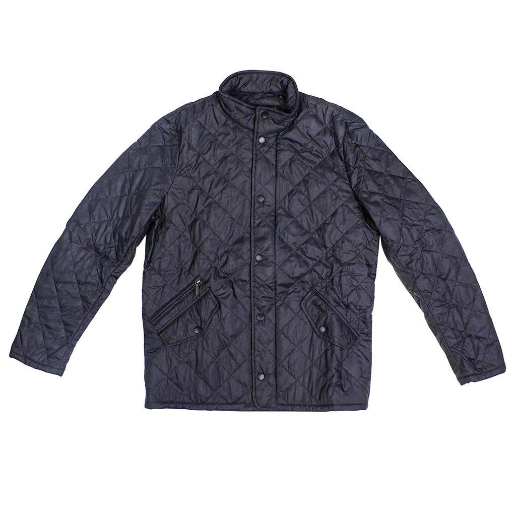 Flyweight Chelsea Quilted Jacket in Navy by Barbour