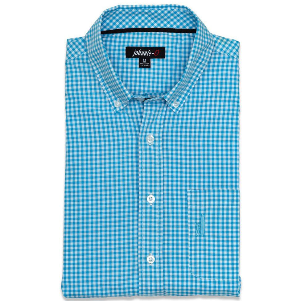 The Berner Button-Down in Blue Mist  