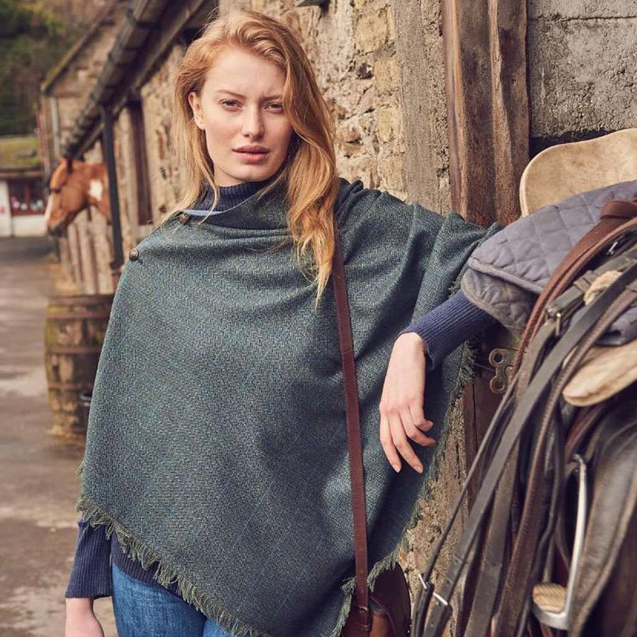 Dubarry of Ireland Hazelwood Tweed Poncho by Dubarry of Ireland