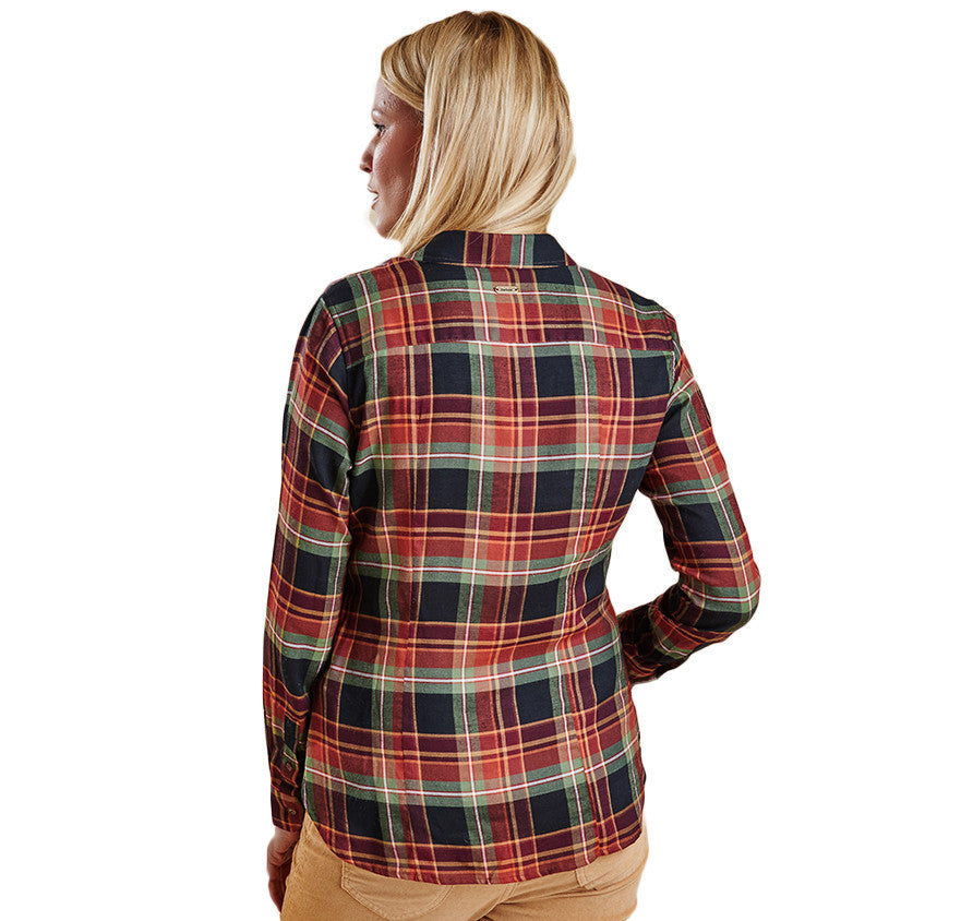 Carter Shirt in Olive Check