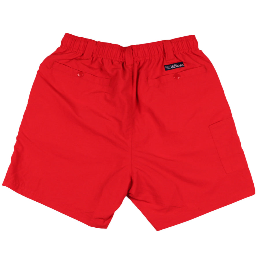 Chillaxer Shorts in Red   - 1