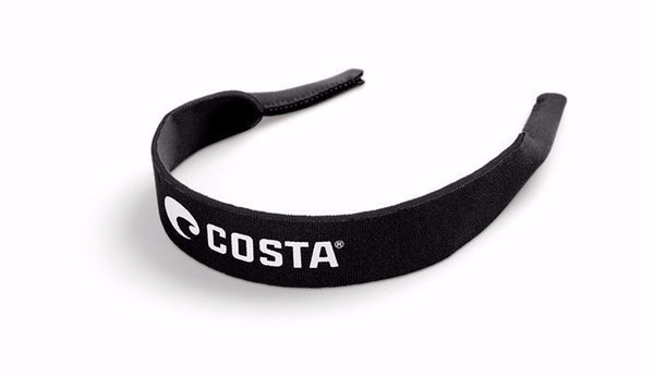 Neoprene Sunglass Straps in Classic Black by Costa 
