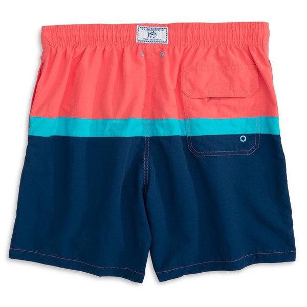 Color Block Swim Trunk