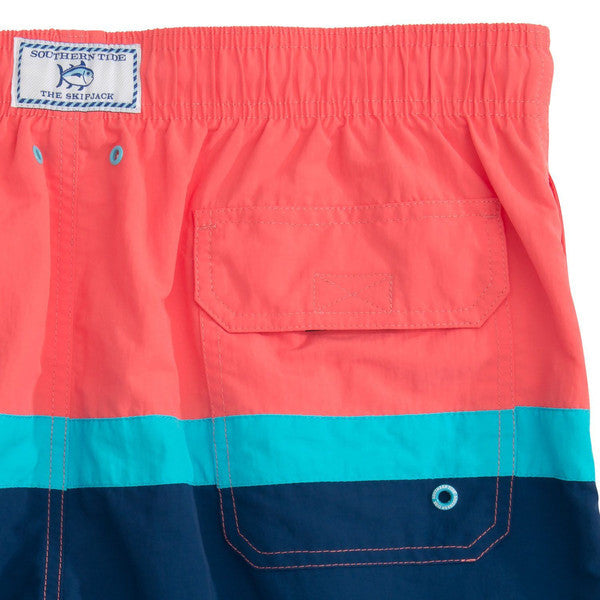 Color Block Swim Trunk