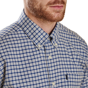 Dalby Tailored Fit Button Down in Navy