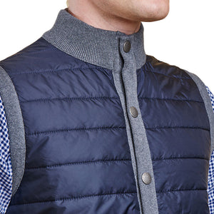 Essential Gilet in Mid Grey by Barbour  - 3