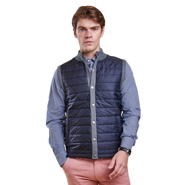 Essential Gilet in Mid Grey by Barbour  - 1