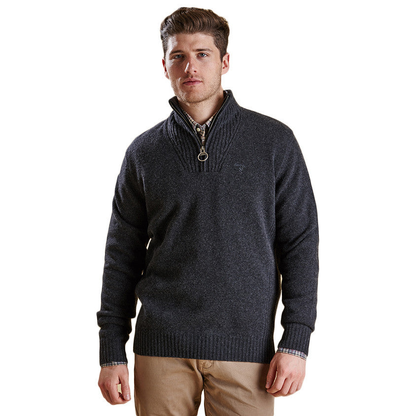 Essential Lambswool Half Zip Pullover - FINAL SALE