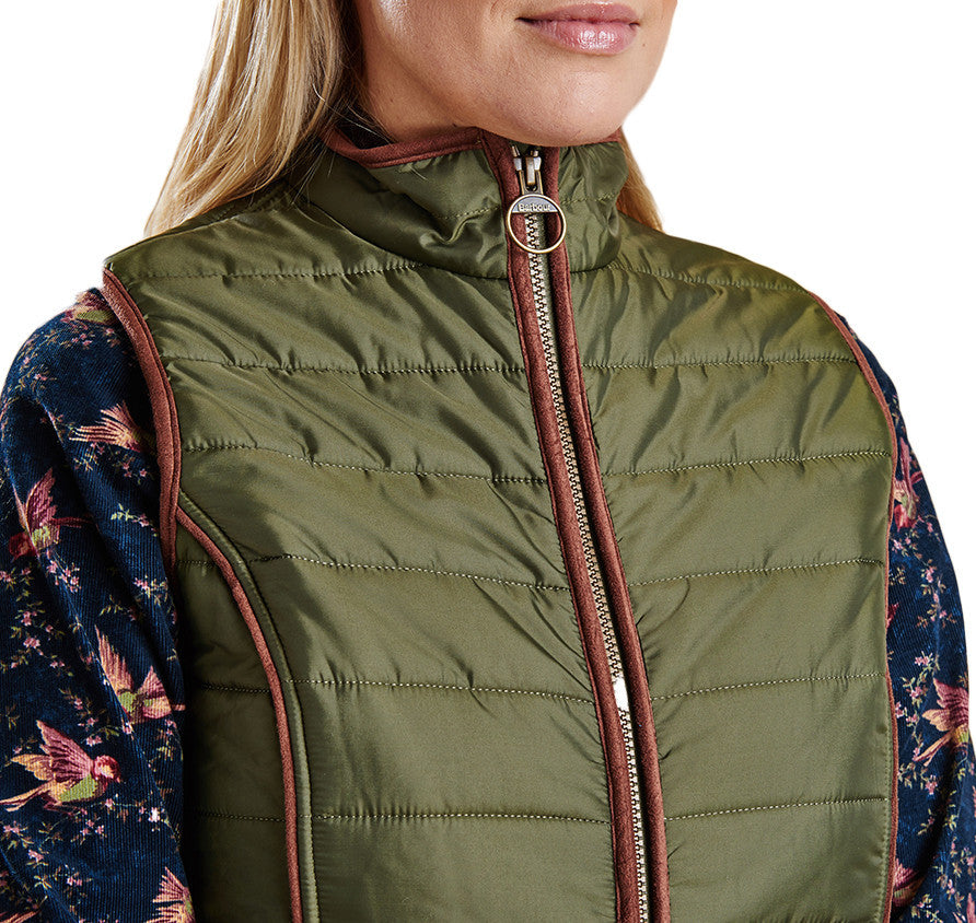 Fell Polarquilt Gilet in Olive