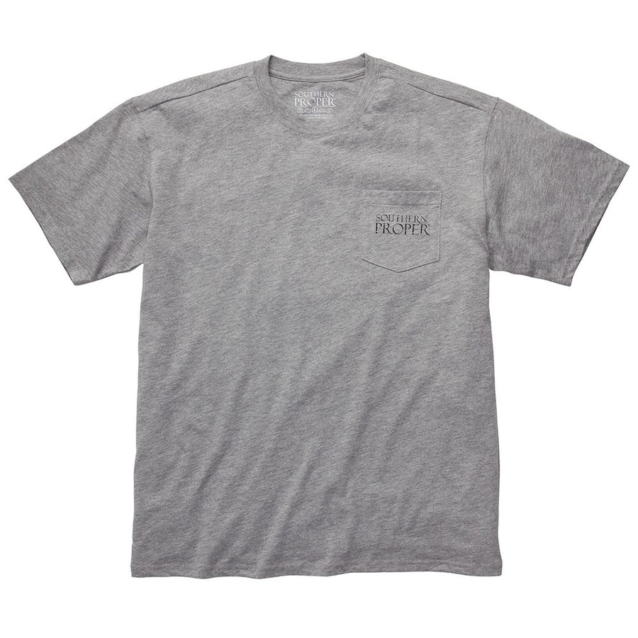 Original Lab Tee Shirt in Grey by Southern Proper