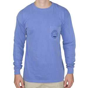Fly Fisher Long Sleeve Tee Shirt in Flo Blue   - 2