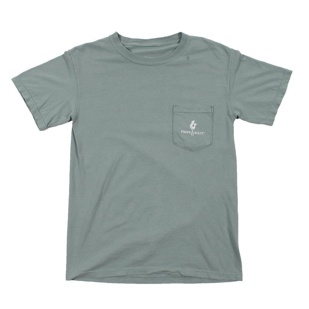 Fripp & Folly Hunting Bow Deer Tee in Bay