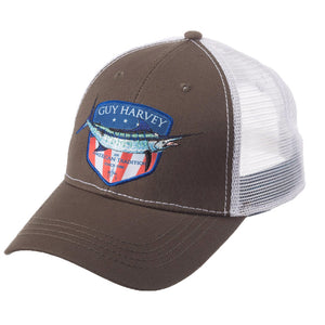 Guy Harvey Glory Hat in Bark