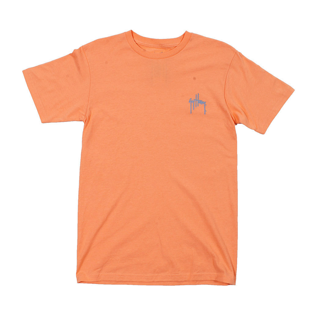 Guy Harvey Scratchy Tee in Mango