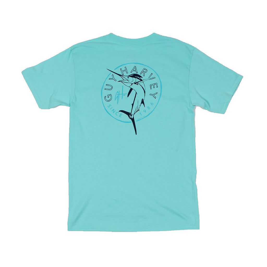 Guy Harvey Spring Tide Tee in Mint