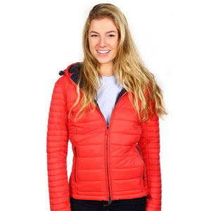 Landry Baffle Quilted Jacket in Flare by Barbour