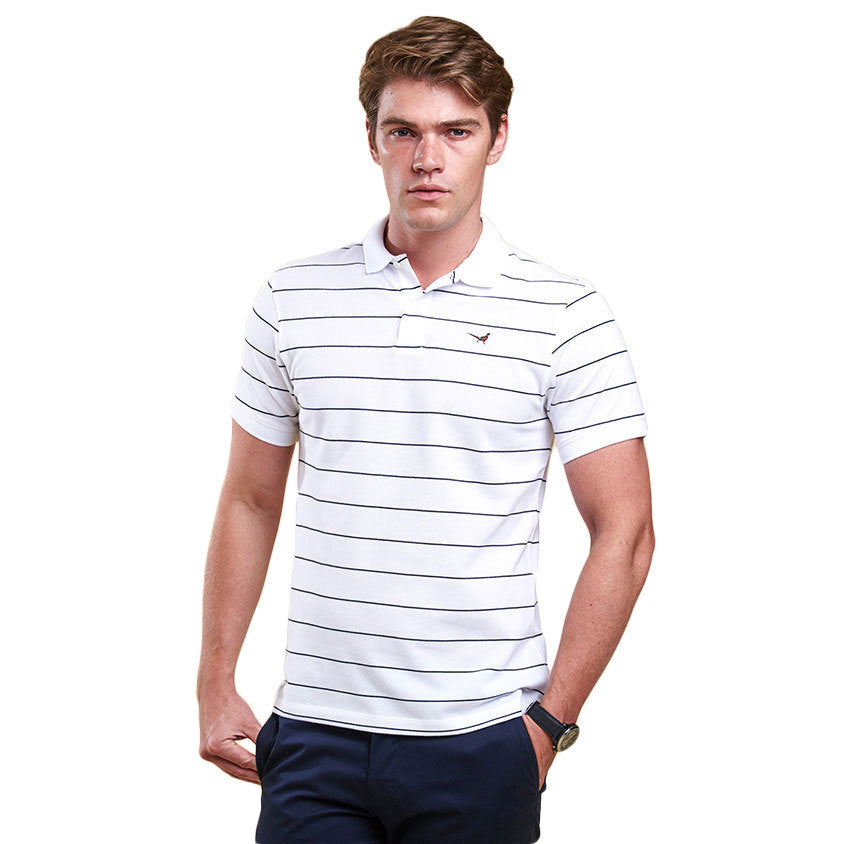 Lawrence Polo in White by Barbour  - 5