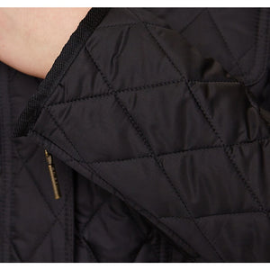 Morris Utility Quilted Jacket in Black