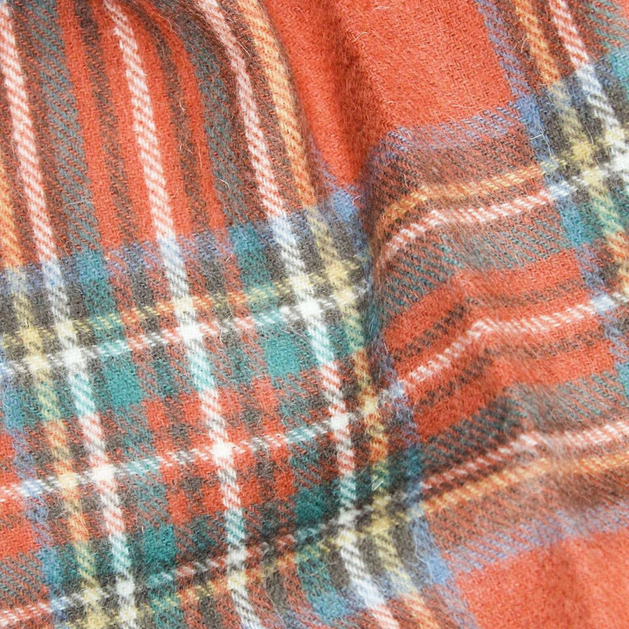 Shilhope Check Scarf in Antique Royal