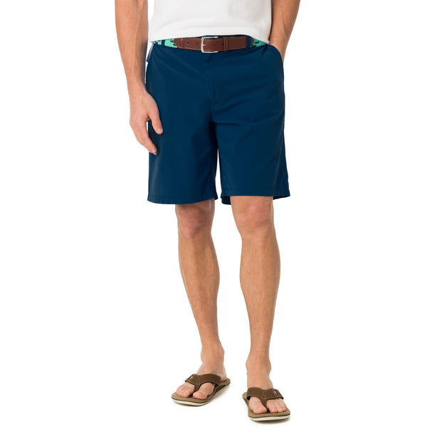 Tide to Trail Performance Shorts in Yacht Blue  