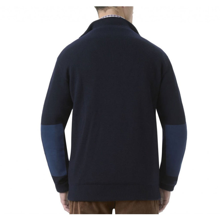 Storm Half Zip Sweater in Navy