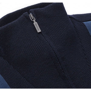 Storm Half Zip Sweater in Navy