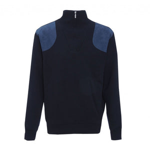 Storm Half Zip Sweater in Navy