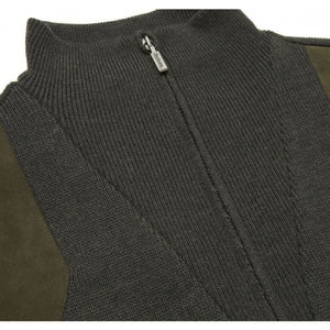 Storm Half Zip Sweater in Loden