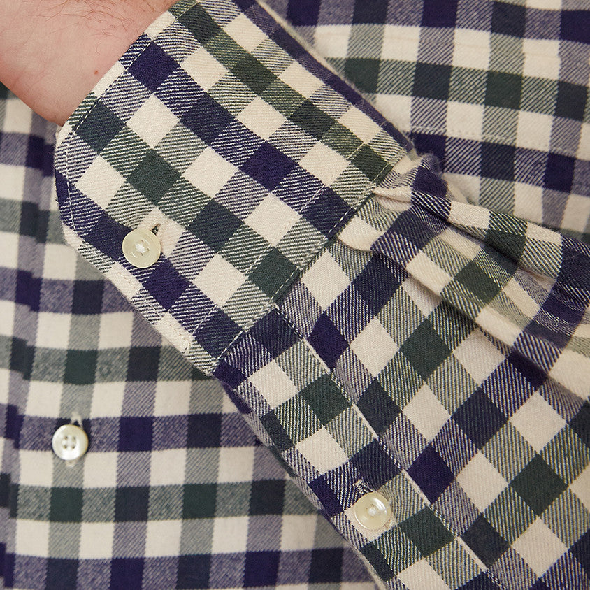 Moss Regular Fit Button Down in Olive